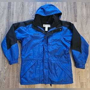 Men's Columbia Snow Jacket, Medium, Royal/Black
